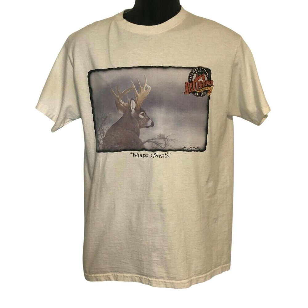 American Original Red Pepper Trading Co. Mens Tshirt Winters Breath Size M